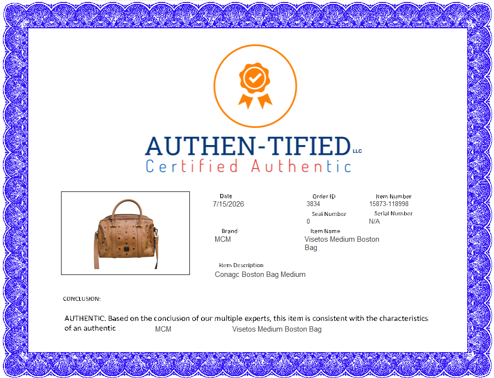 Handbag Luxury Designer By Mcm, Size: Large