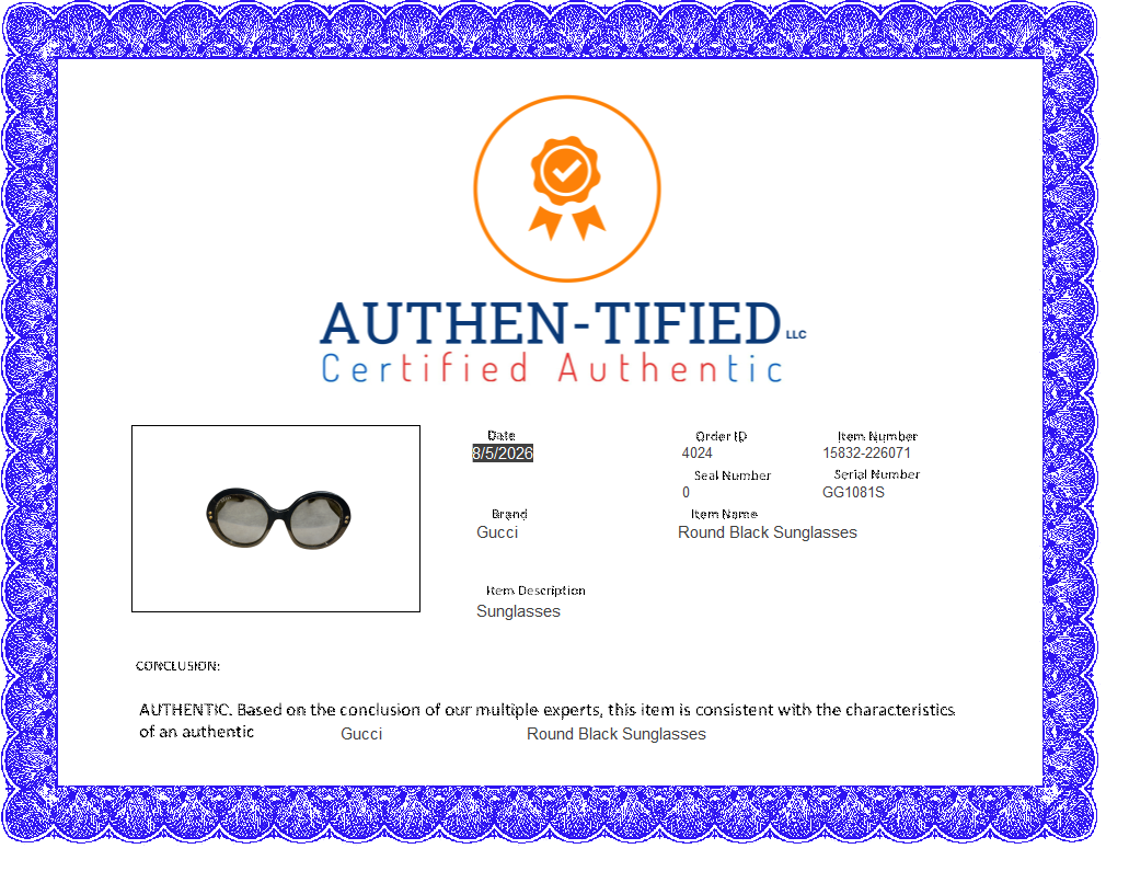 Sunglasses Luxury Designer By Gucci, Size: