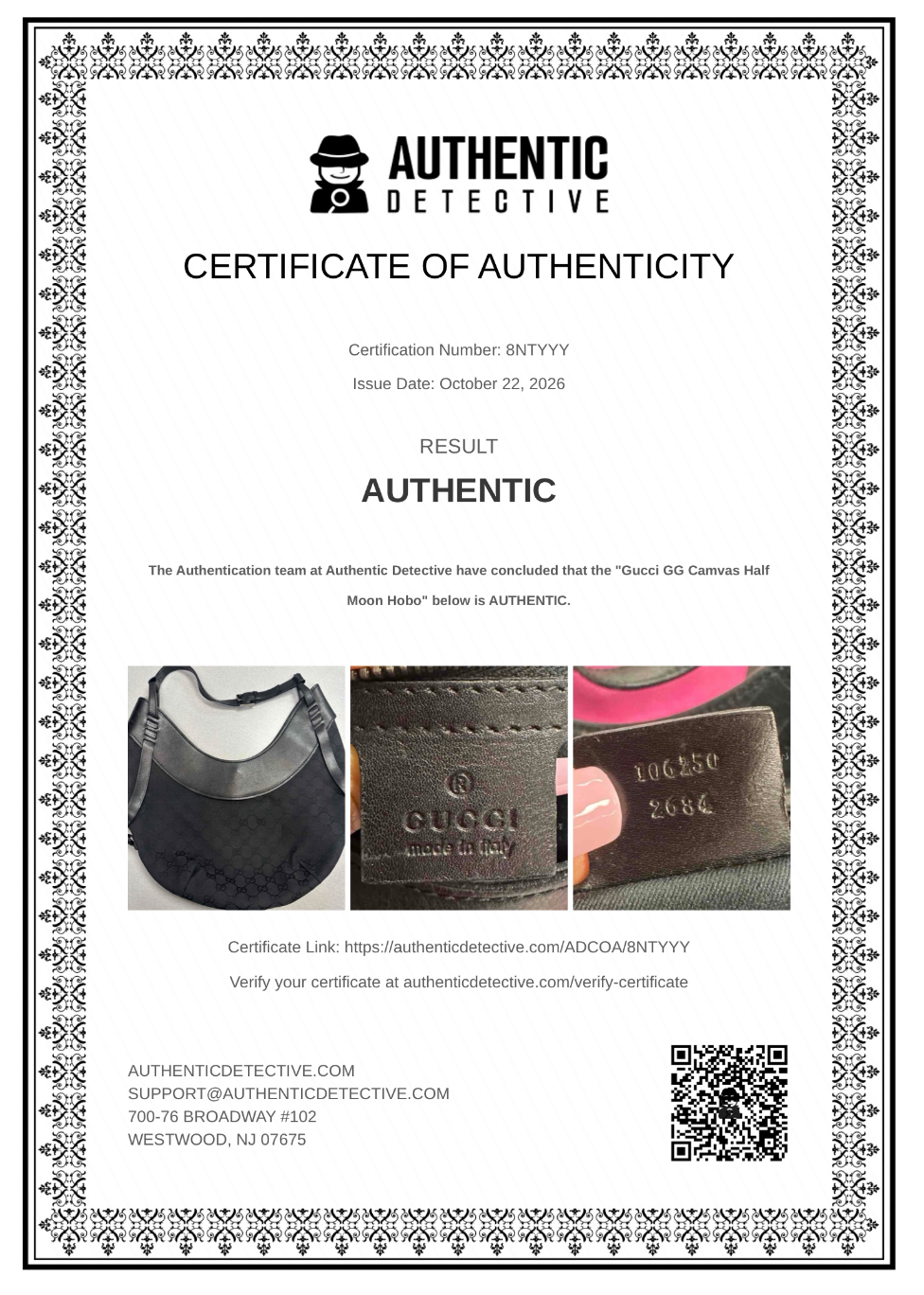 Handbag Luxury Designer By Gucci, Size: Medium