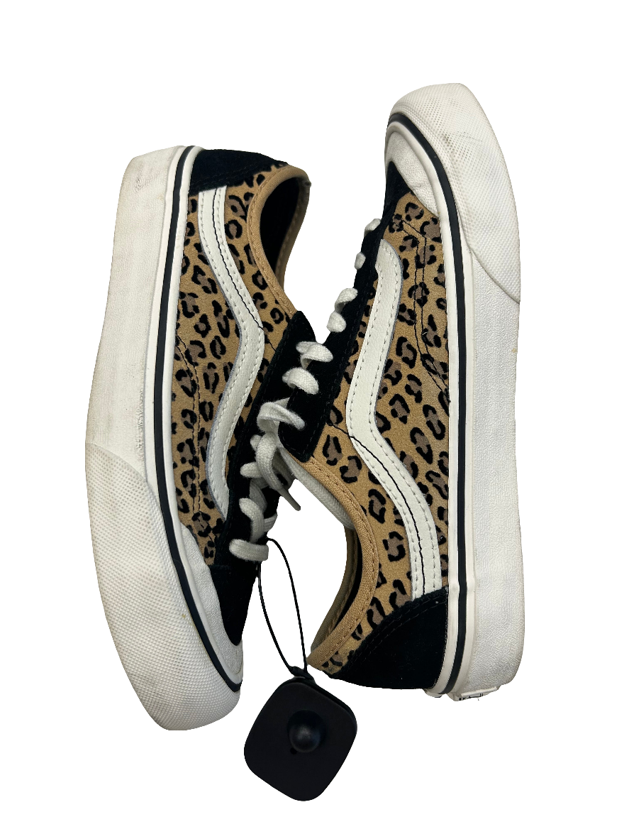 Shoes Sneakers By Vans In Leopard Print, Size: 6