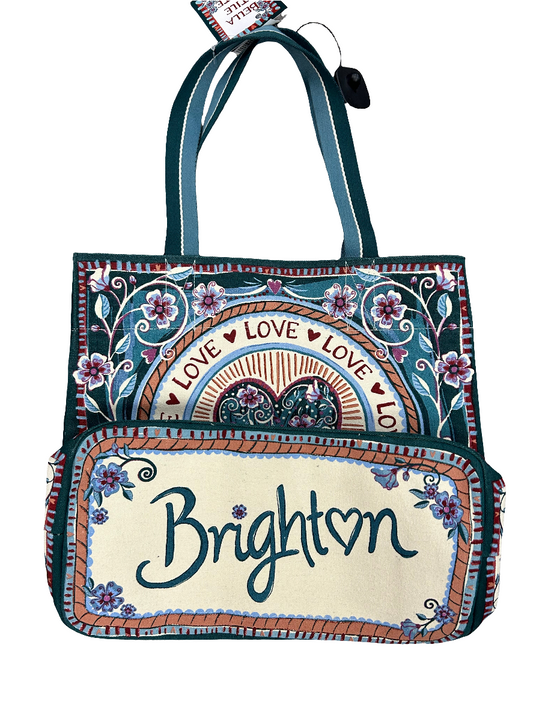 Tote Designer By Brighton, Size: Large