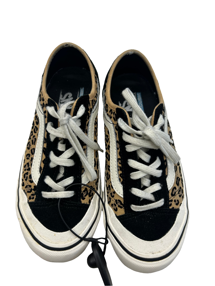 Shoes Sneakers By Vans In Leopard Print, Size: 6