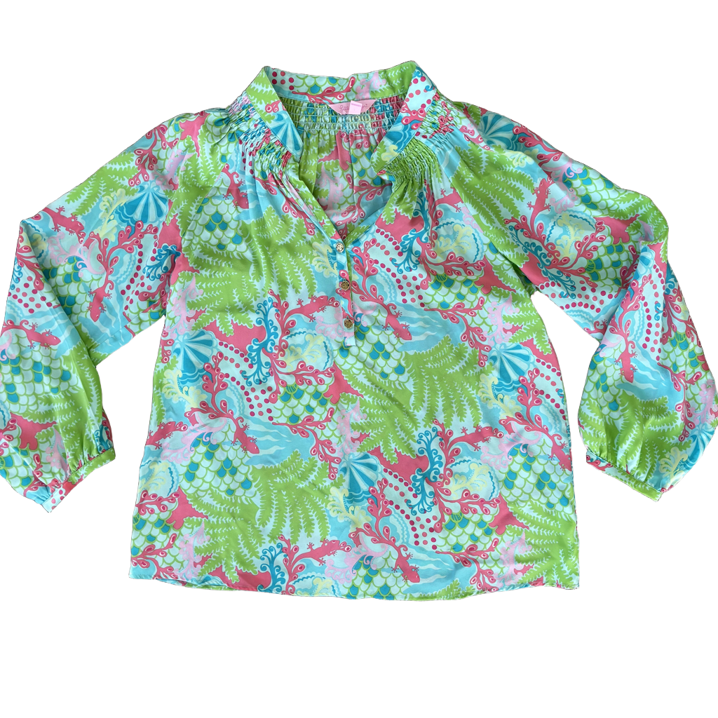 Blouse Designer By Lilly Pulitzer  Size: S