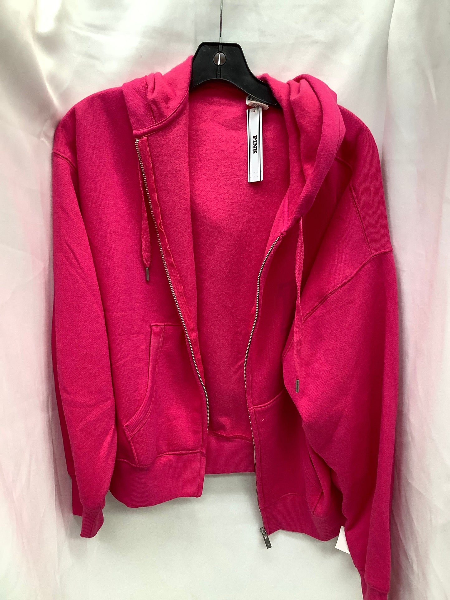 Jacket Fleece By Victorias Secret In Pink, Size:M