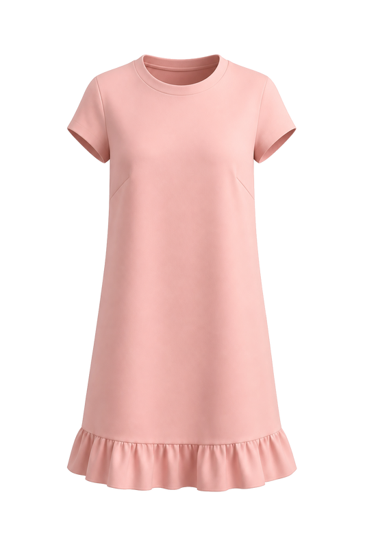 Dress Casual Short By Cabi In Pink, Size: M