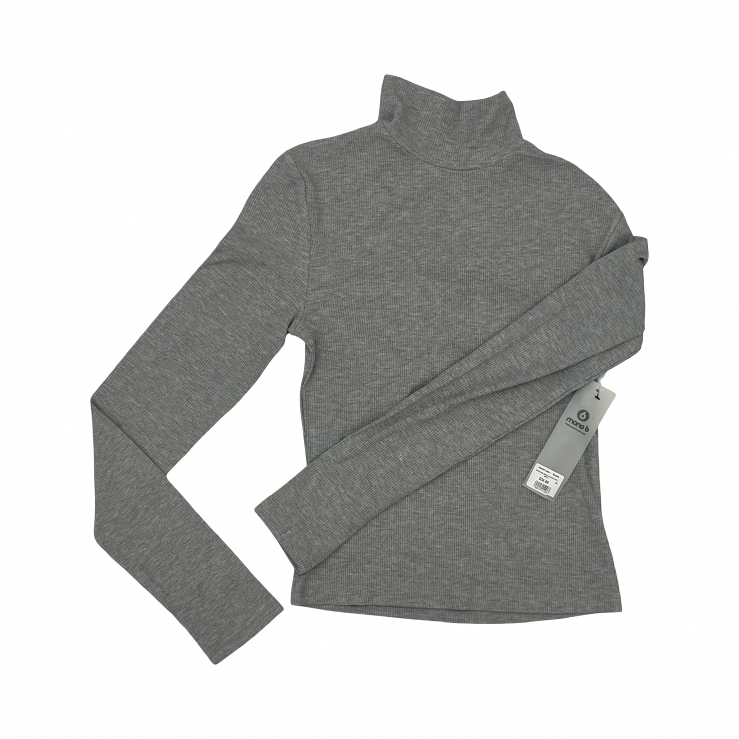 Top Ls By Mono B In Grey, Size:S