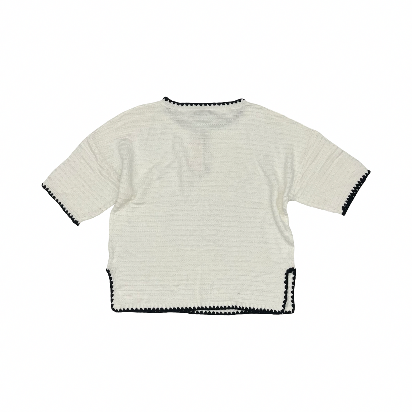 Sweater Ss By Dokotoo In White, Size:2X