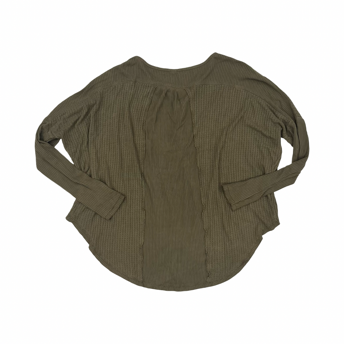 Blouse Ls By Free People In Green, Size:Xs