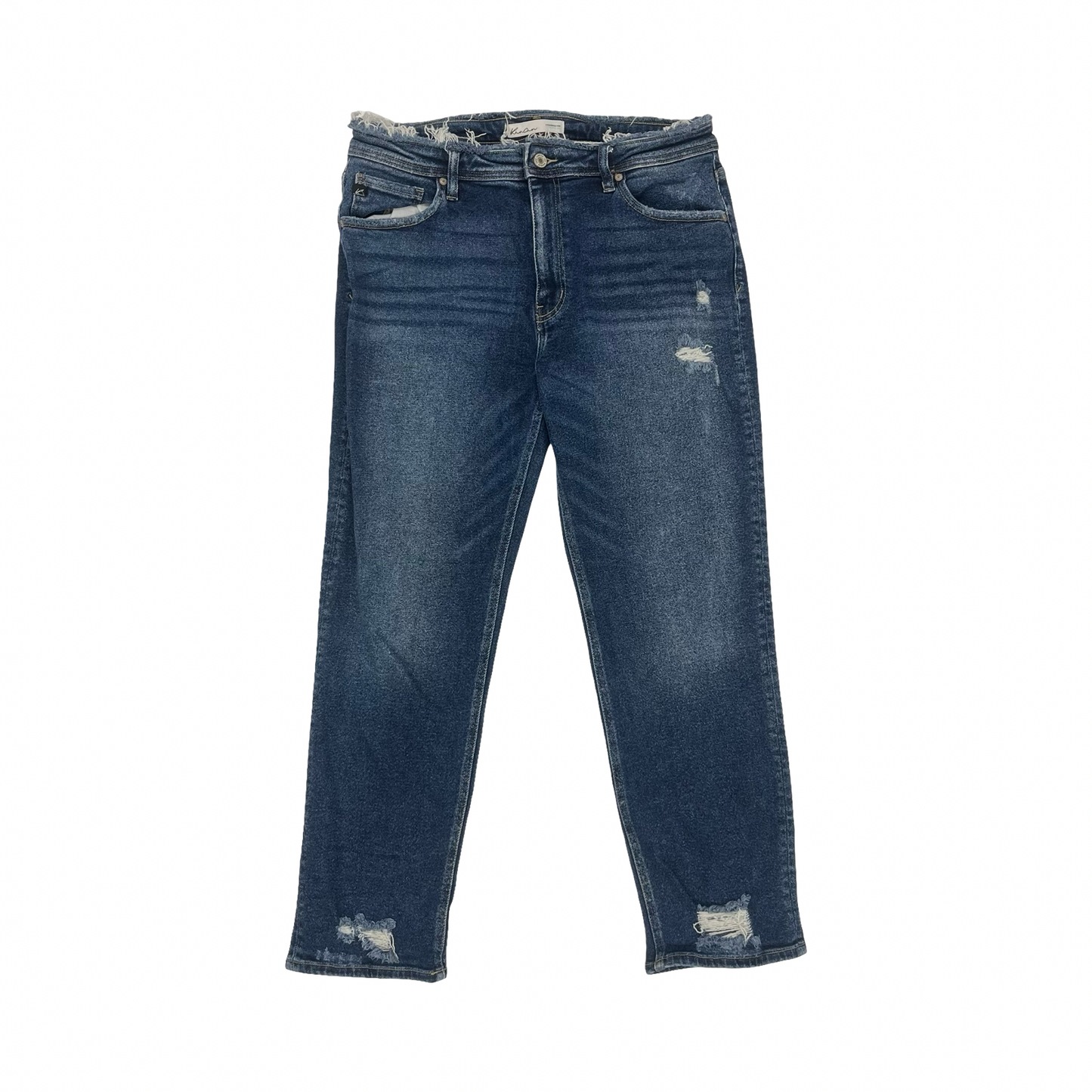 Jeans Skinny By Kancan In Blue Denim, Size:10