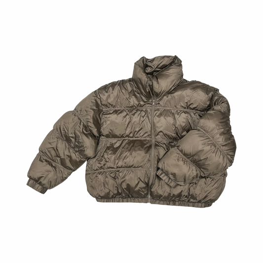 Coat Puffer & Quilted By Wild Fable In Brown, Size:Xl
