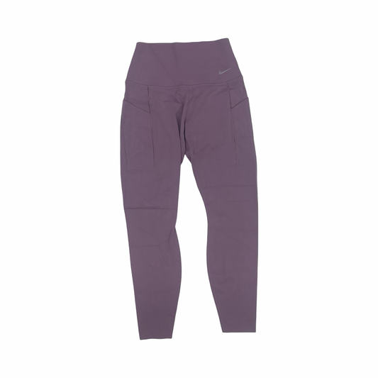 Athletic Leggings By Nike In Purple, Size:S