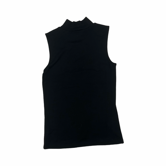 Top Sleeveless By Croft And Barrow In Black, Size:S