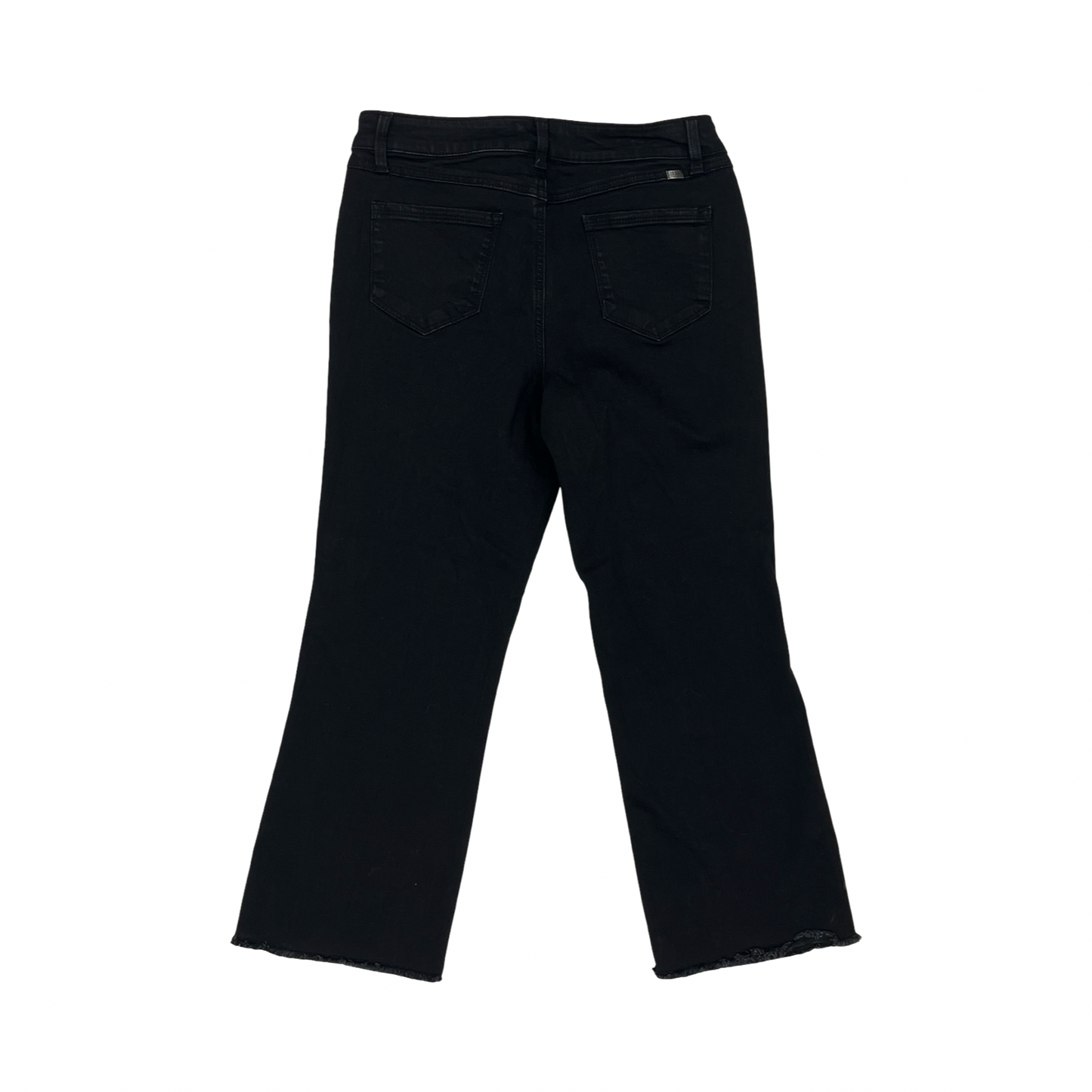 Jeans Cropped By 1822 Denim In Black Denim, Size:10