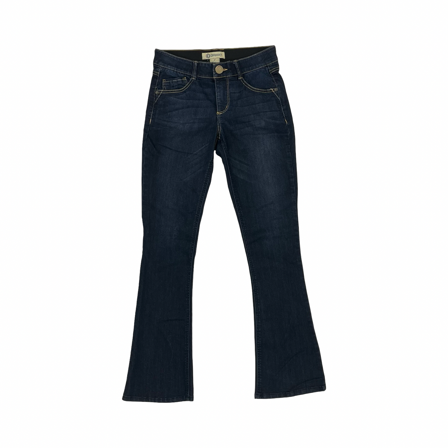 Jeans Boot Cut By Democracy In Blue Denim, Size:4