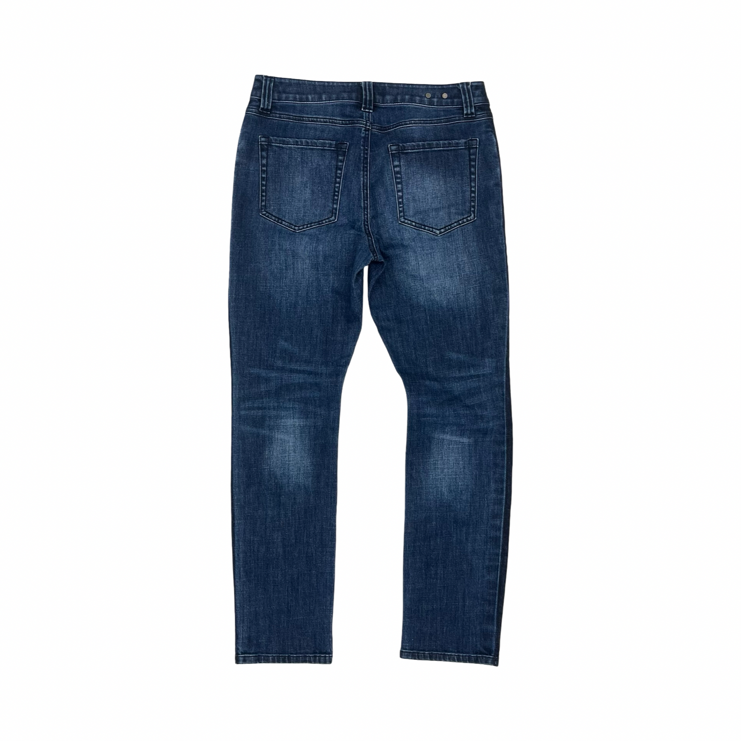 Jeans Straight By Cabi In Blue Denim, Size:6