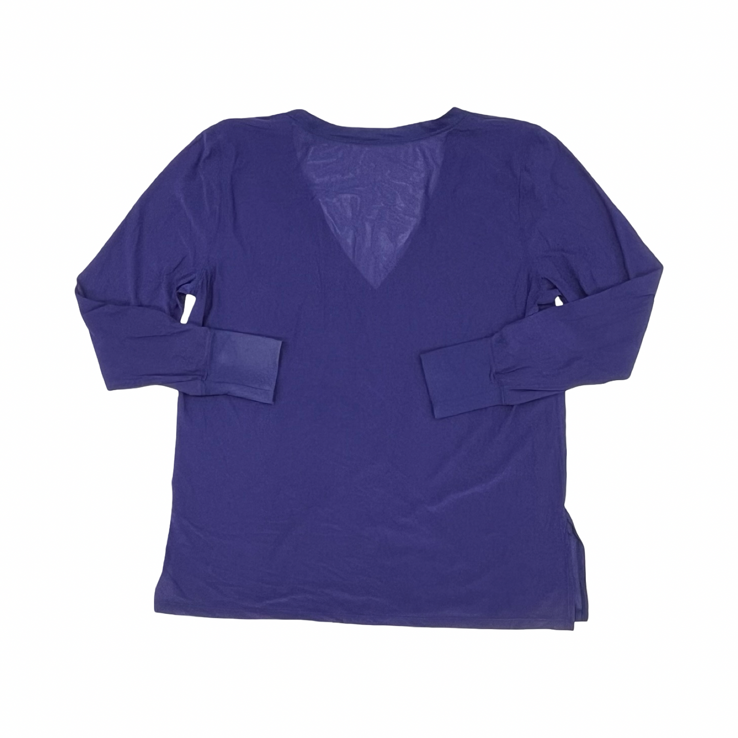 Athletic Top Ls Crewneck By Lululemon In Purple, Size:L