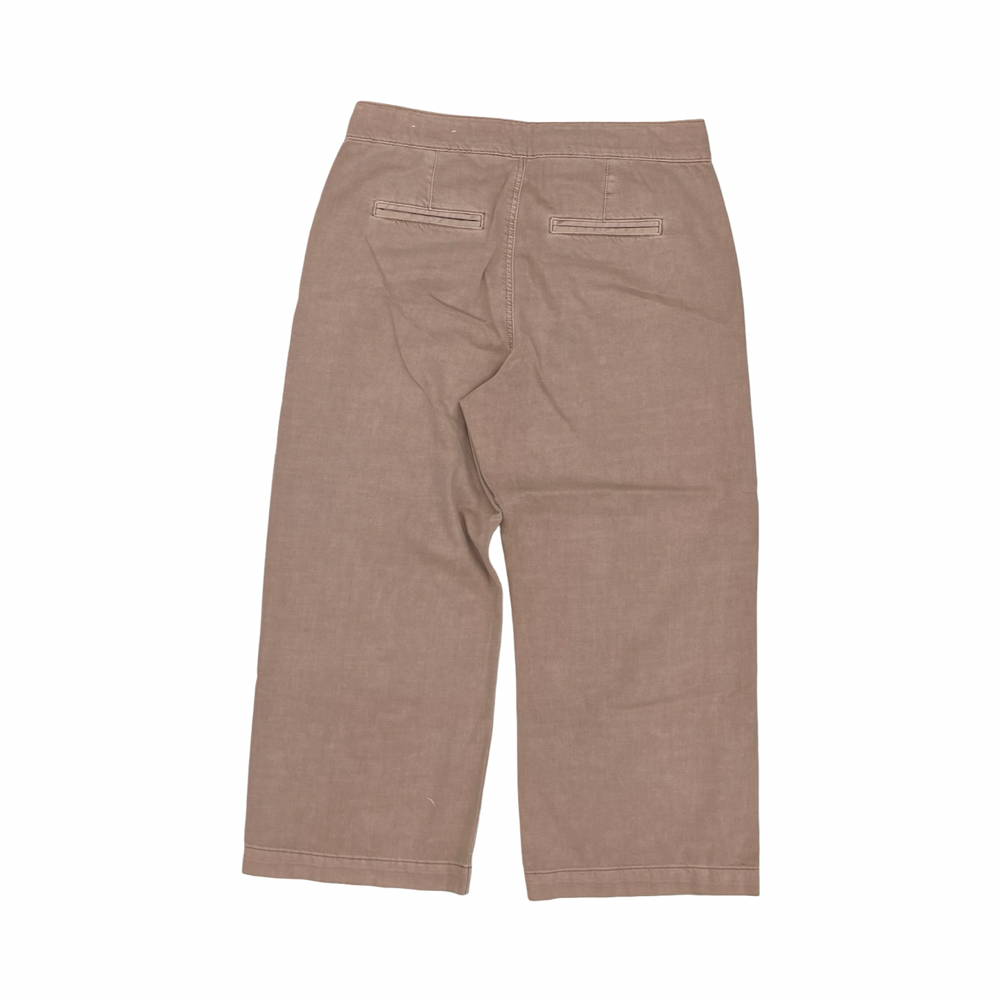 Jeans Wide Leg By American Eagle In Brown Denim, Size:14
