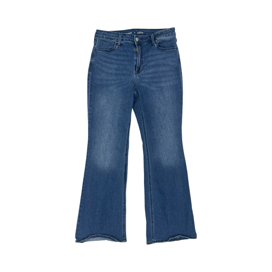 Jeans Flared By Old Navy In Blue Denim, Size:10