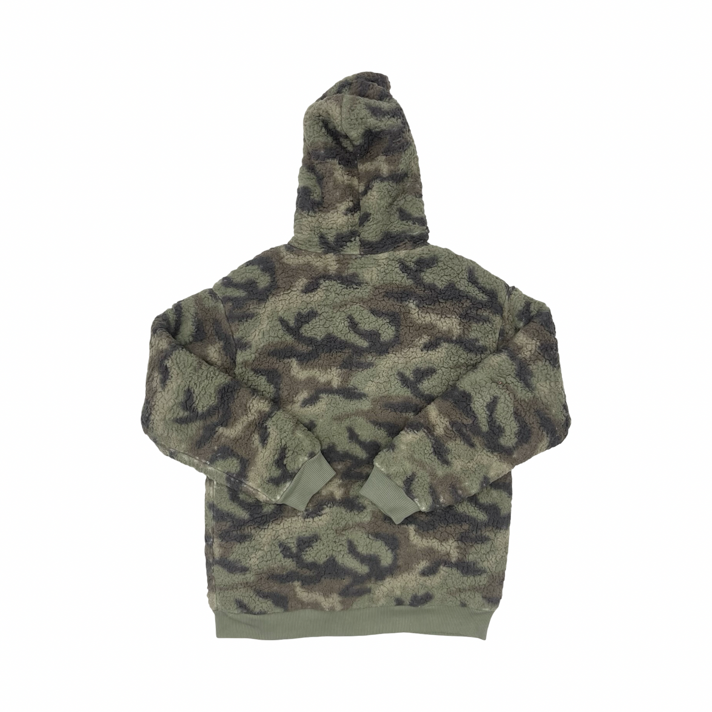 Sweatshirt Hoodie By American Eagle In Camouflage Print, Size:S
