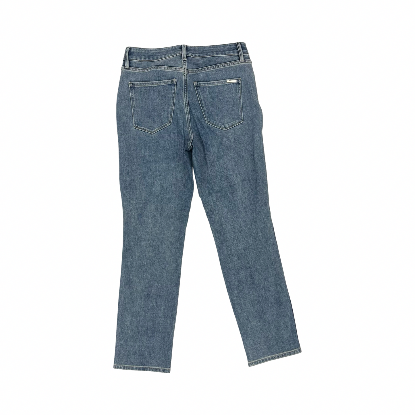 Jeans Straight By White House Black Market In Blue Denim, Size:4