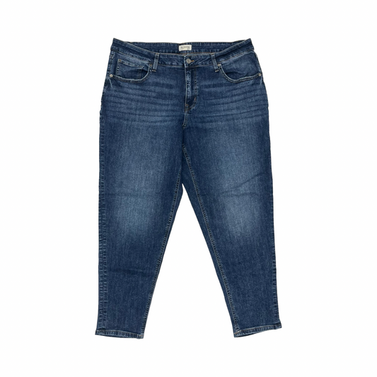 Jeans Skinny By Maurices In Blue Denim, Size:18