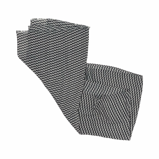 Scarf Long By Clothes Mentor In Blue & White