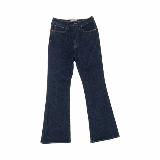 Jeans Flared By Madewell In Blue Denim, Size:6