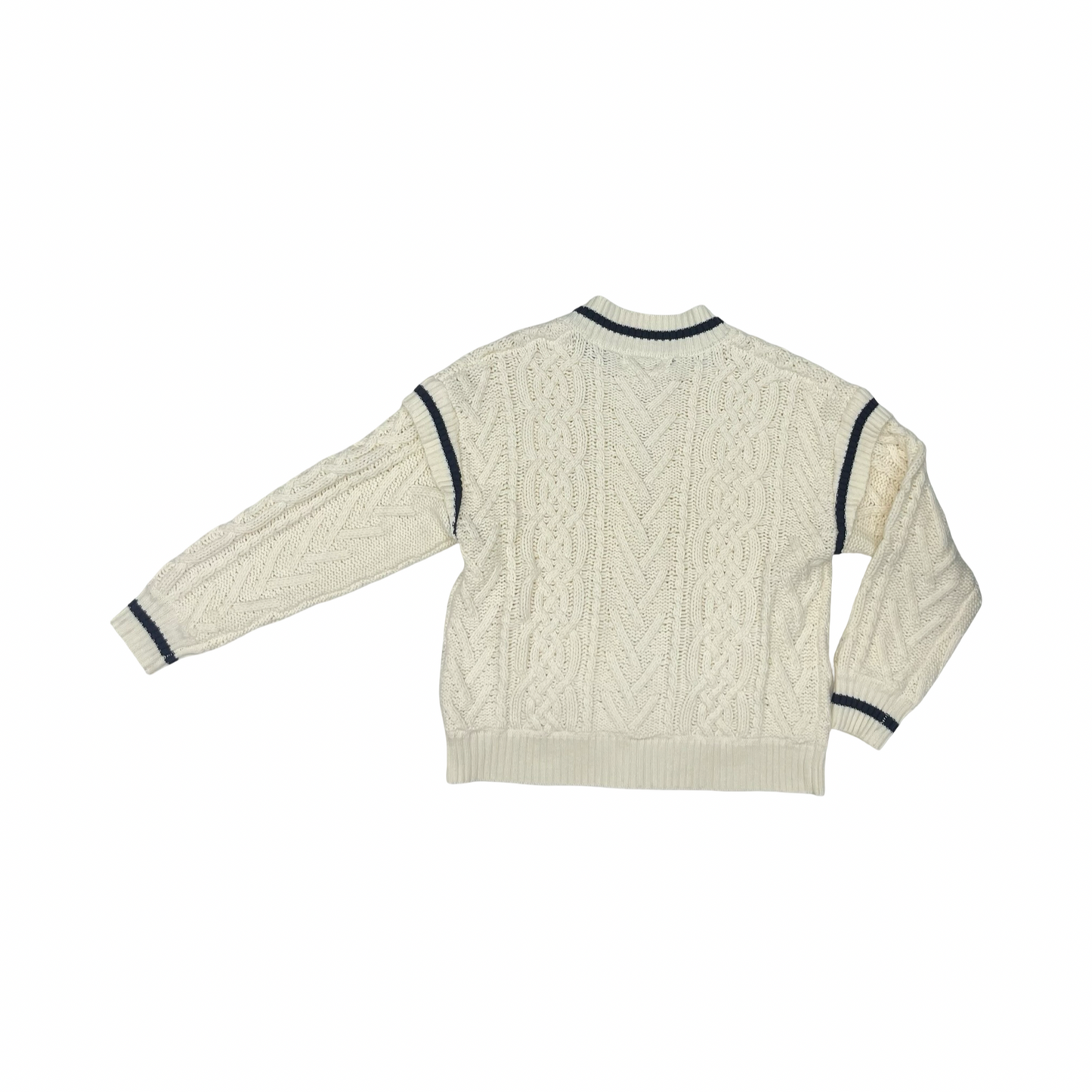 Sweater Cardigan By Anthropologie In Cream, Size:S