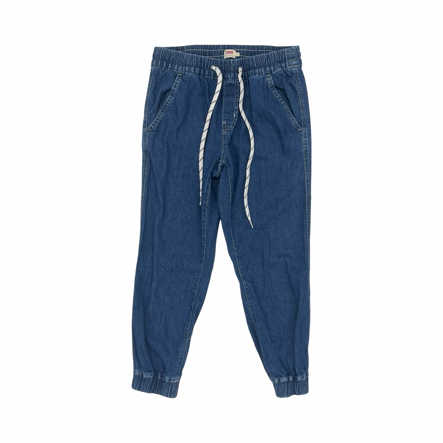 Pants Joggers By Levis Capital E In Blue Denim, Size:S