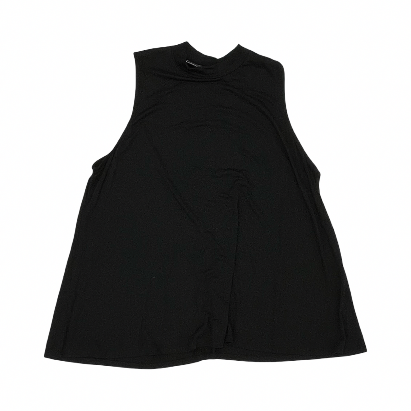 Top Sleeveless By Clothes Mentor In Black, Size:3X