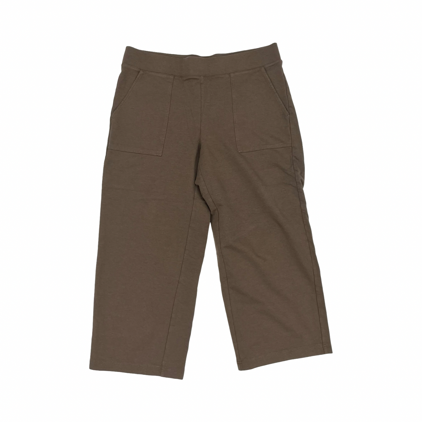 Pants Wide Leg By Pure Jill In Brown, Size:M