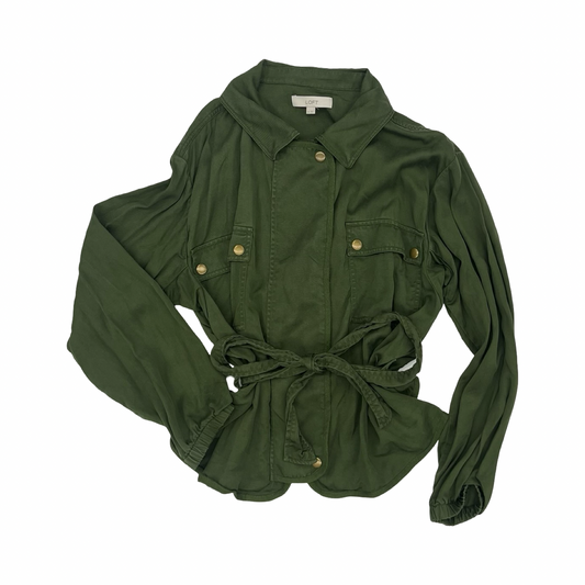 Jacket Other By Loft In Green, Size:Xl
