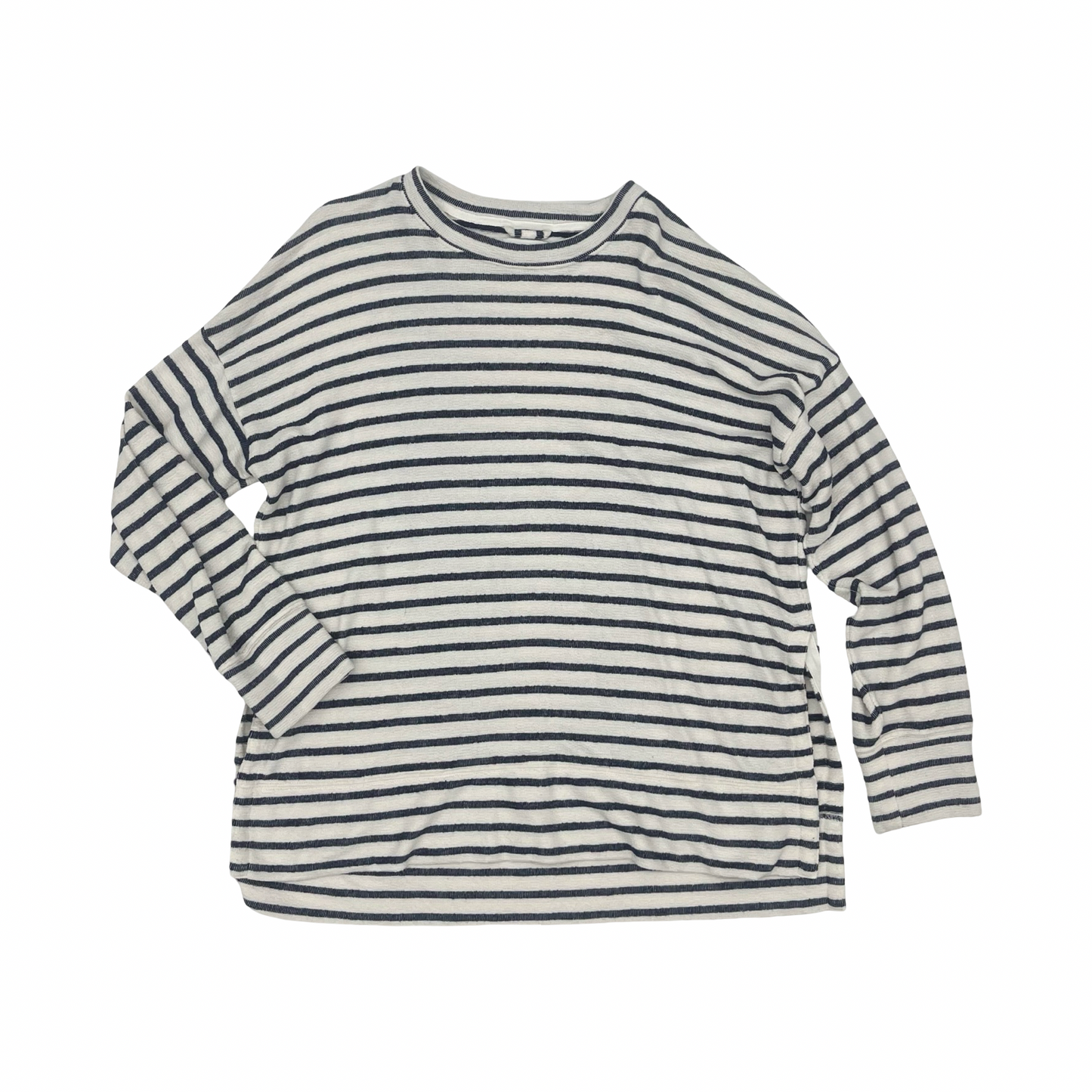 Top Ls By Aerie In Blue & White, Size:L