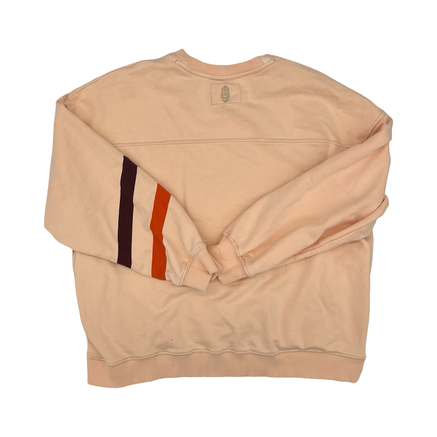 Sweatshirt Crewneck By Free People In Orange, Size:S