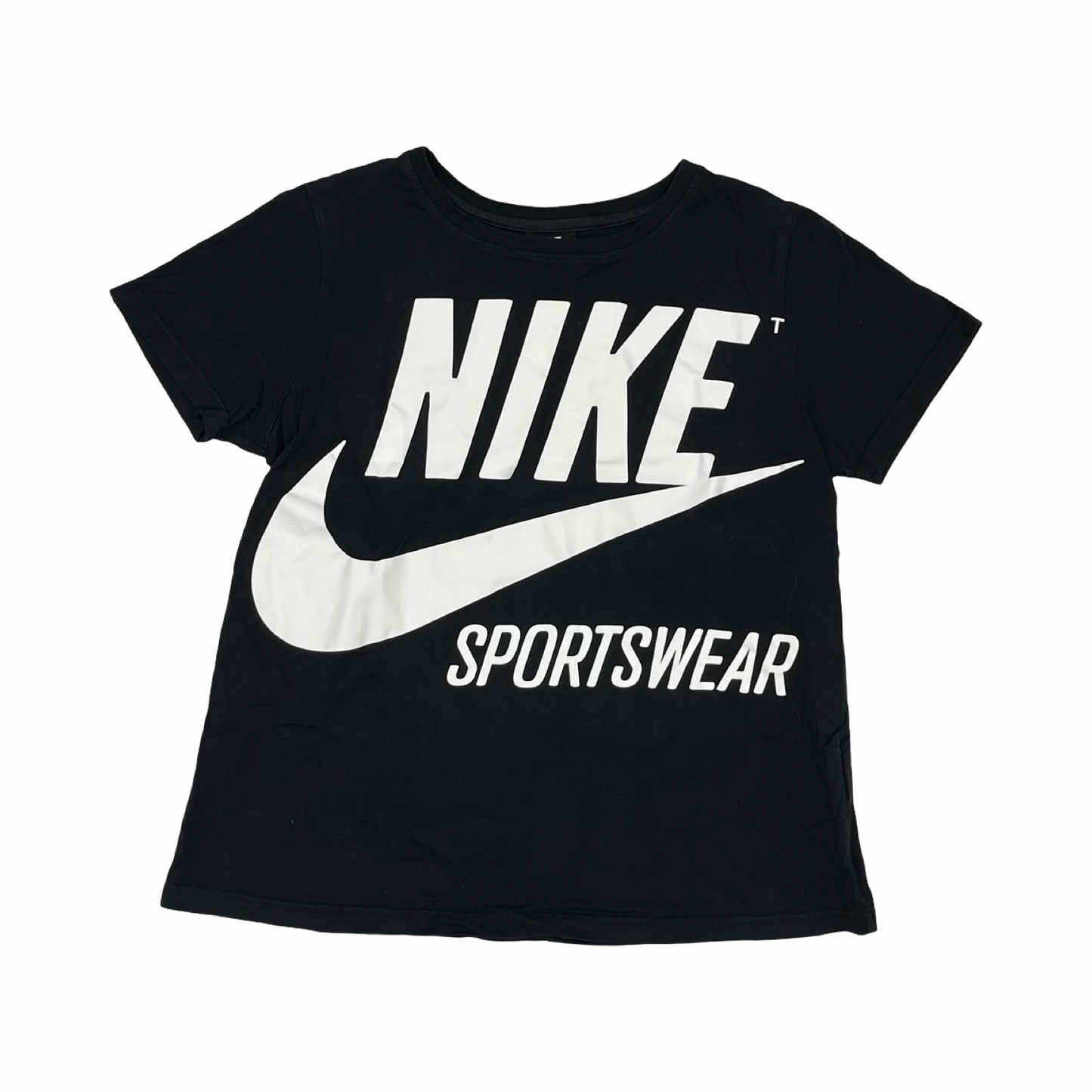 Athletic Top Ss By Nike In Black, Size:Xl