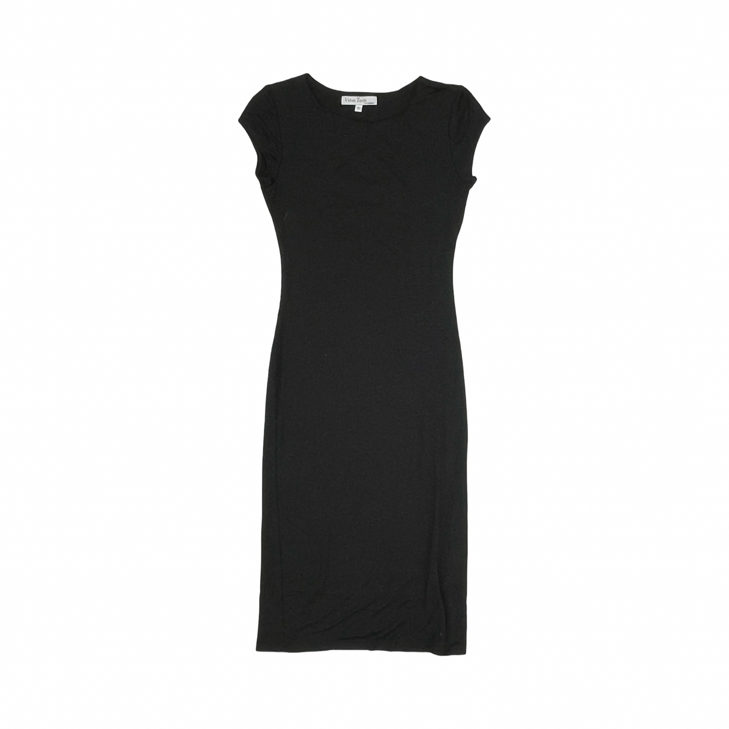 Dress Casual Midi By Clothes Mentor In Black, Size:S