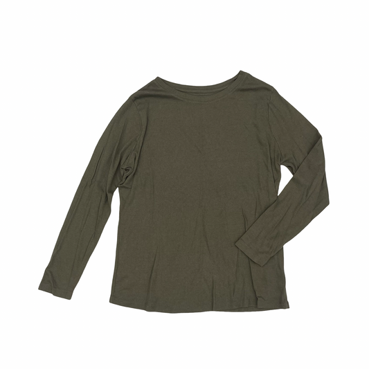Top Ls Basic By A New Day In Green, Size:Xxl