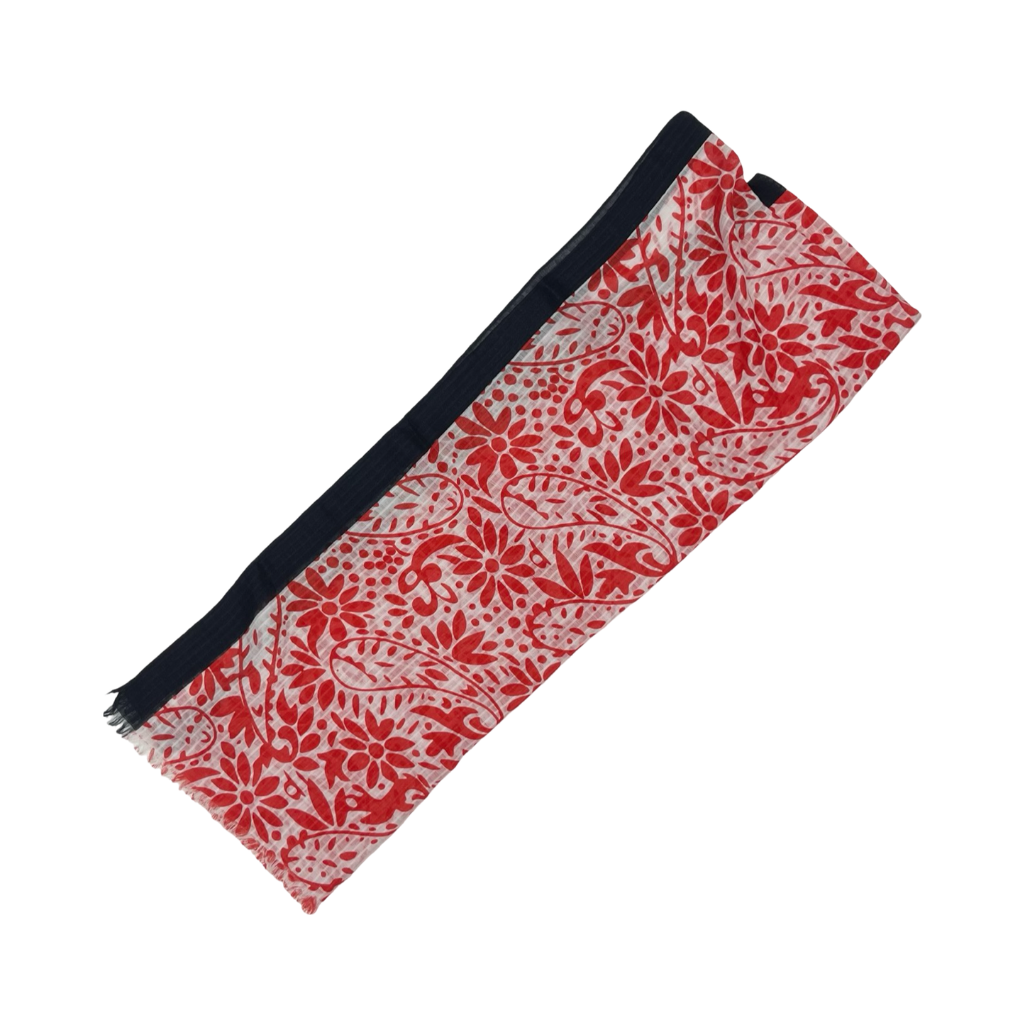 Scarf Long By Christopher And Banks In Blue & Red & White