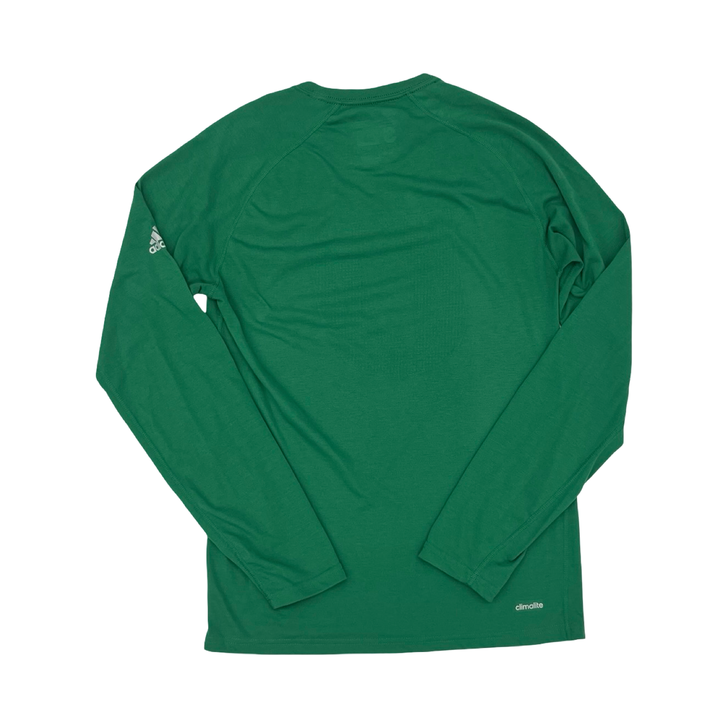 Athletic Top Ls Crewneck By Adidas In Green, Size:S