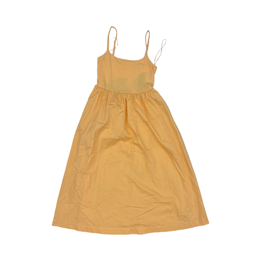 Dress Casual Midi By Old Navy In Orange, Size:M