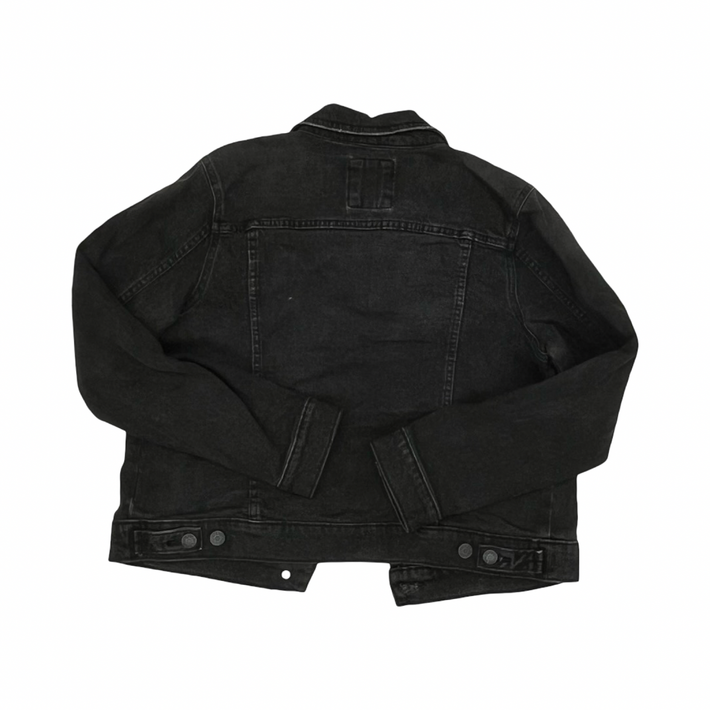 Jacket Denim By Sonoma In Black Denim, Size:Mp