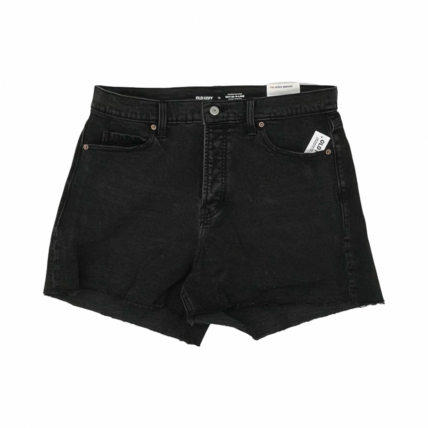 Shorts By Old Navy In Black Denim, Size:14