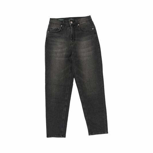 Jeans Straight By Wild Fable In Black Denim, Size:0