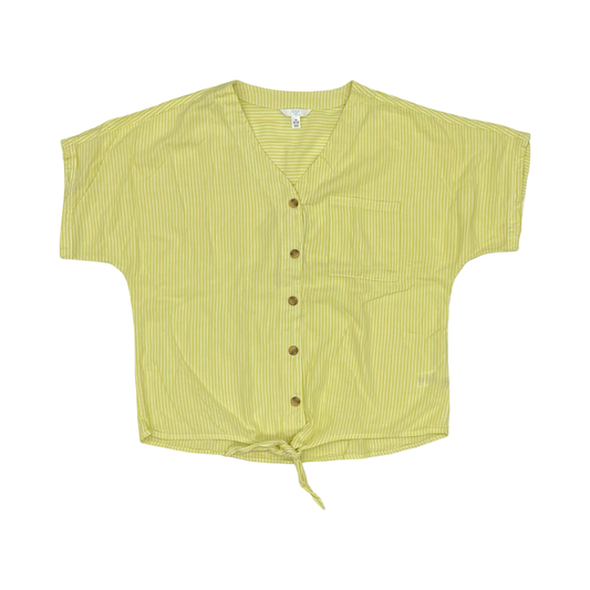Top Ss By Time And Tru In Yellow, Size:M