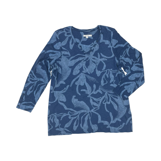 Top Ls By Chicos In Blue, Size:Xl