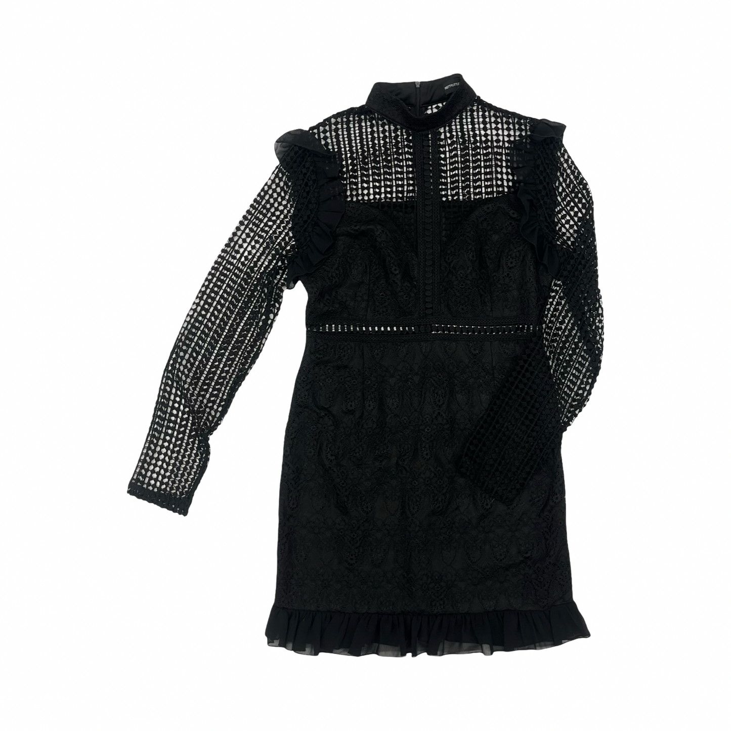 Dress Party Midi By Pretty Little Thing In Black, Size:10