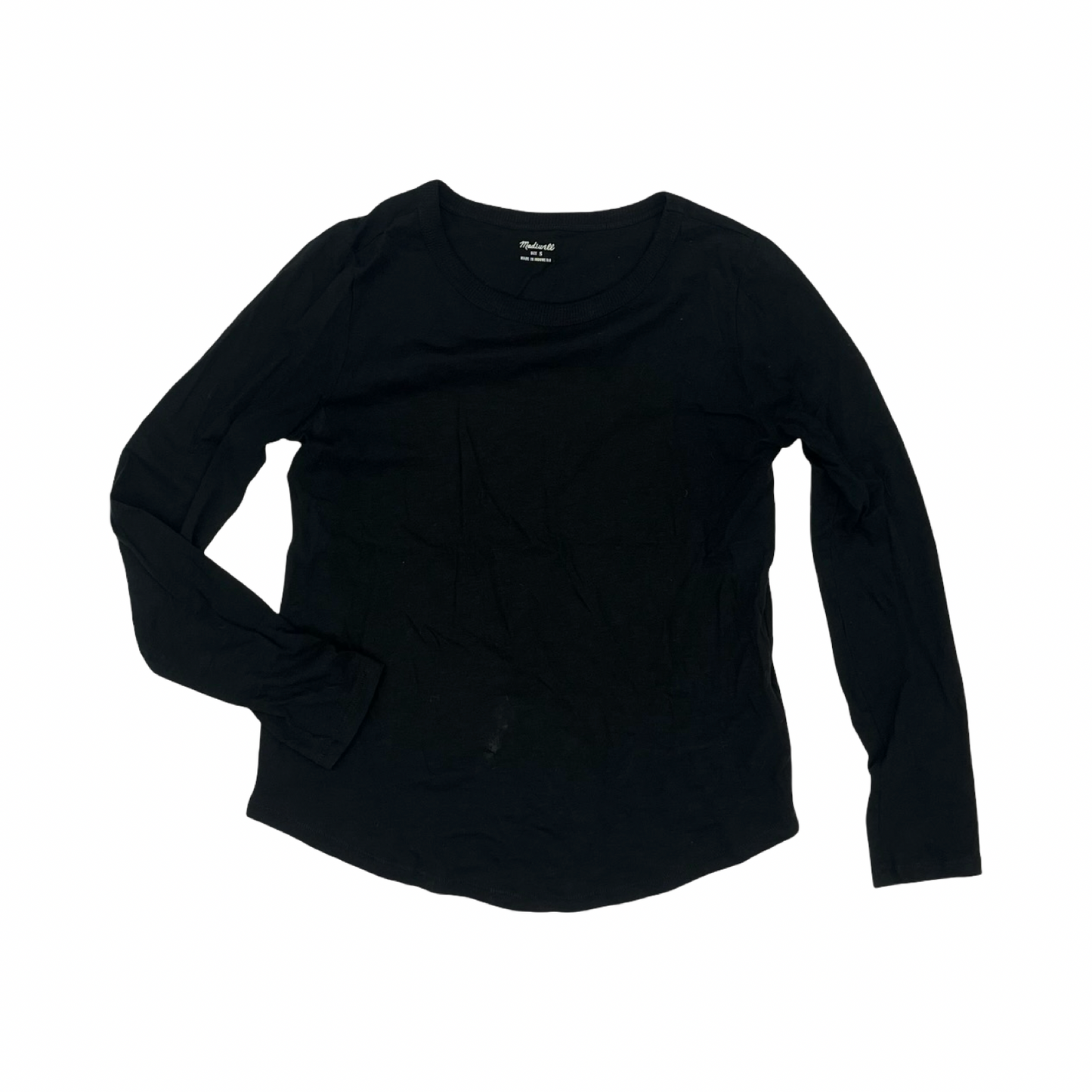 Top Ls Basic By Madewell In Black, Size:S
