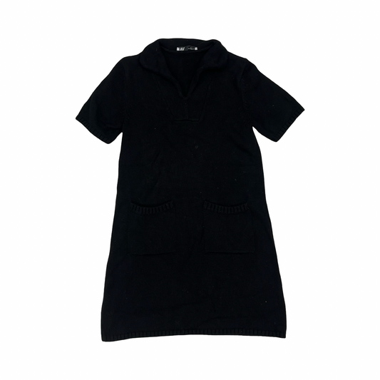 Dress Sweater By Zara In Black, Size:M