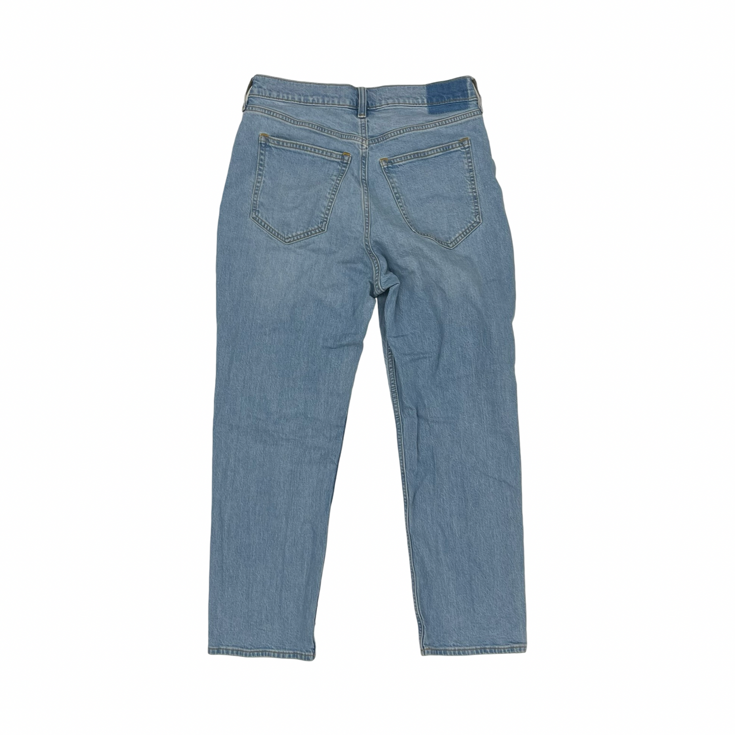 Jeans Straight By Abercrombie And Fitch In Blue Denim, Size:30