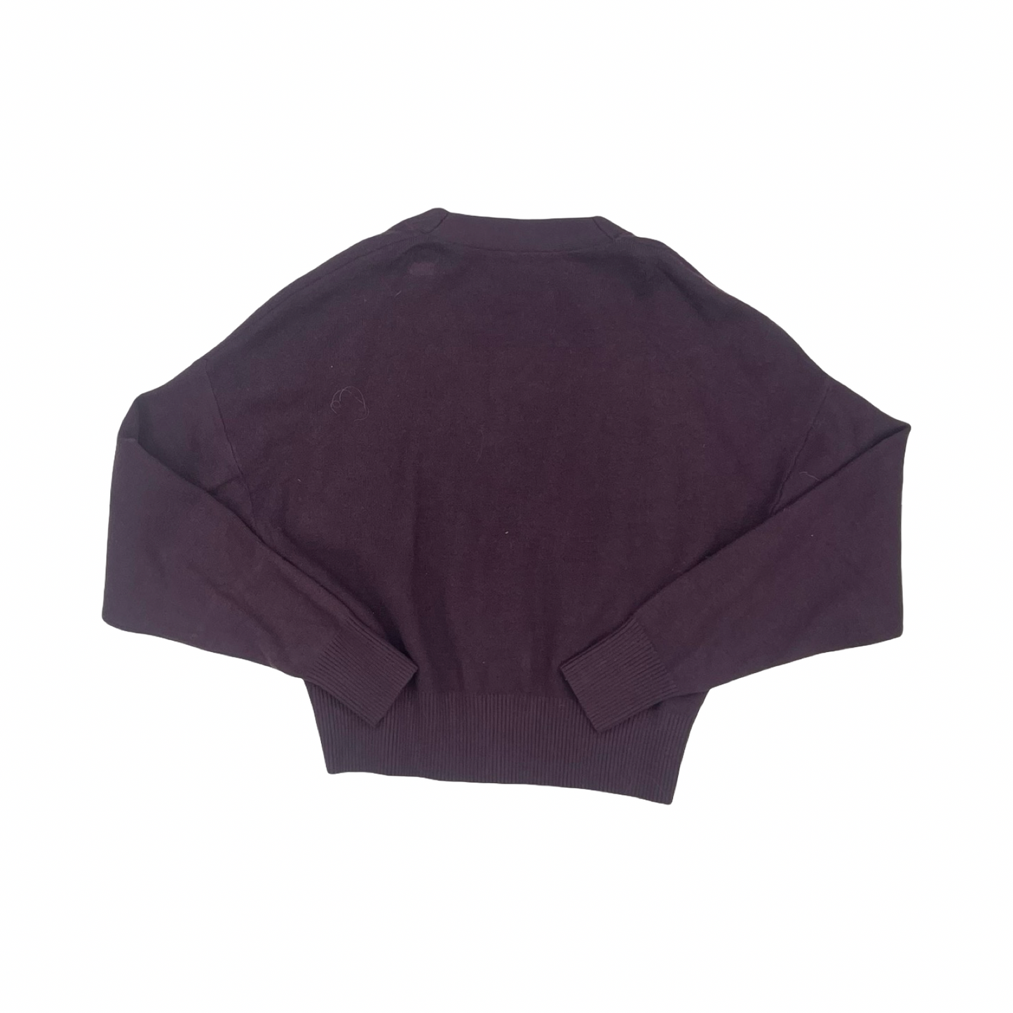 Sweater Cardigan By Express In Purple, Size:Xs